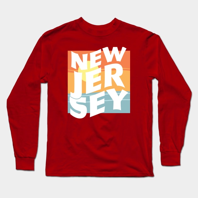 Summer at the New Jersey Shore! Long Sleeve T-Shirt by PixelTim